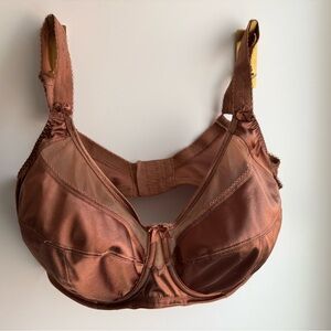 Keira Goddess Bronzy Brown Seamless Underwire Bra 36GG